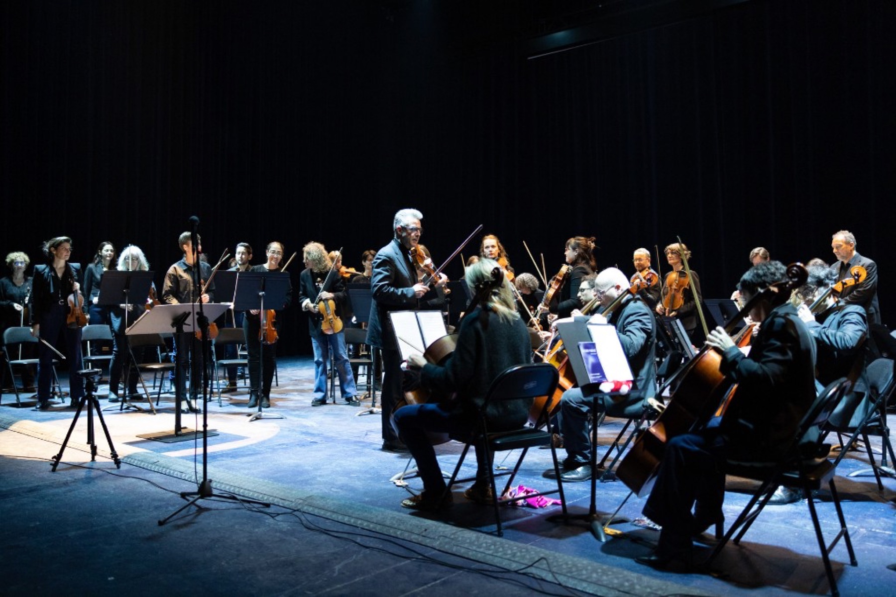 L'orchestre au complet